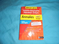 annales brevet des colleges histoire geo education civique